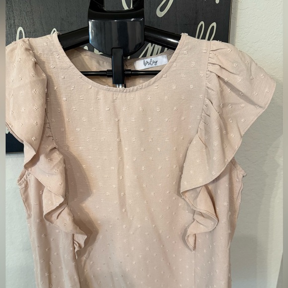 Briley Swiss Dot Top NWOT - Picture 2 of 13